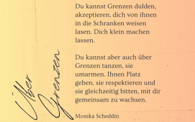 Über Grenzen. Eigene Grenzen