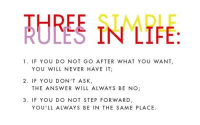 Wenn du nicht fragst, lautet die Antwort immer „NEIN!“