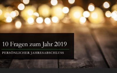 Fragen zum persönlichen Jahresabschluss 2019