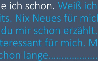 Wie man wohlmeinende Unterstützer nachhaltig verprellt